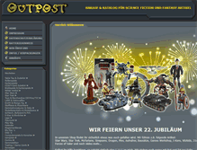 Tablet Screenshot of outpost-berlin.de